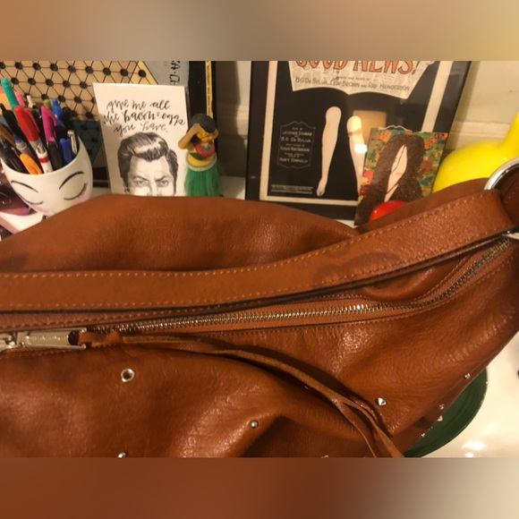 ππ *ππ΄RARE* REBECCA MINKOFF STUDDED HOBO BAGπ HOSTS PICK! - Picture 16 of 16